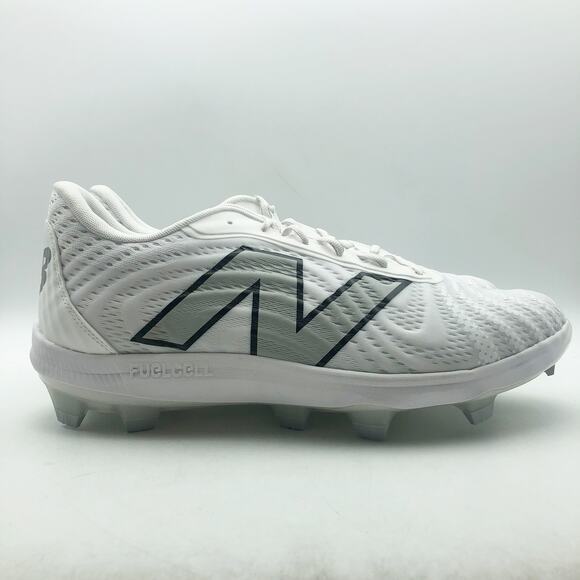 New Balance Mens FuelCell 4040v7 Cleats Size 12 White Black Molded Baseball NWOB main image 8